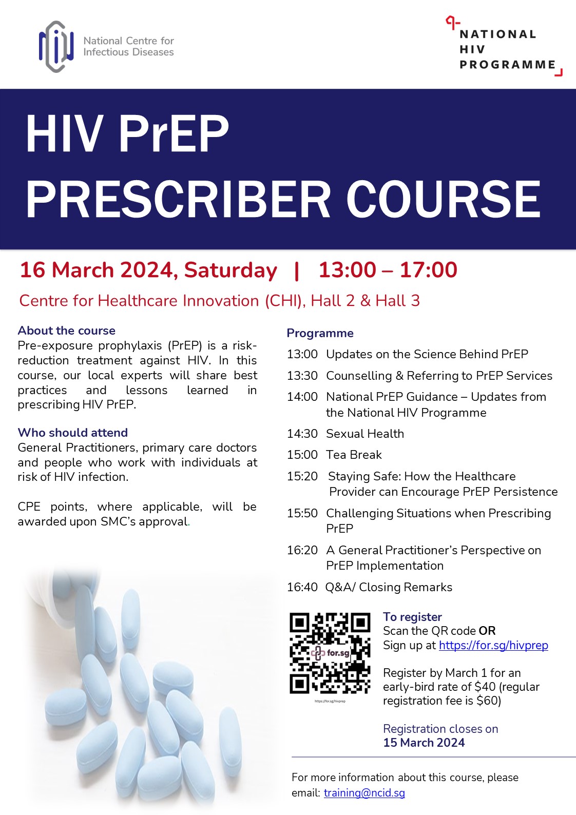 HIV PrEP Prescriber Course 2024 National Centre for Infectious